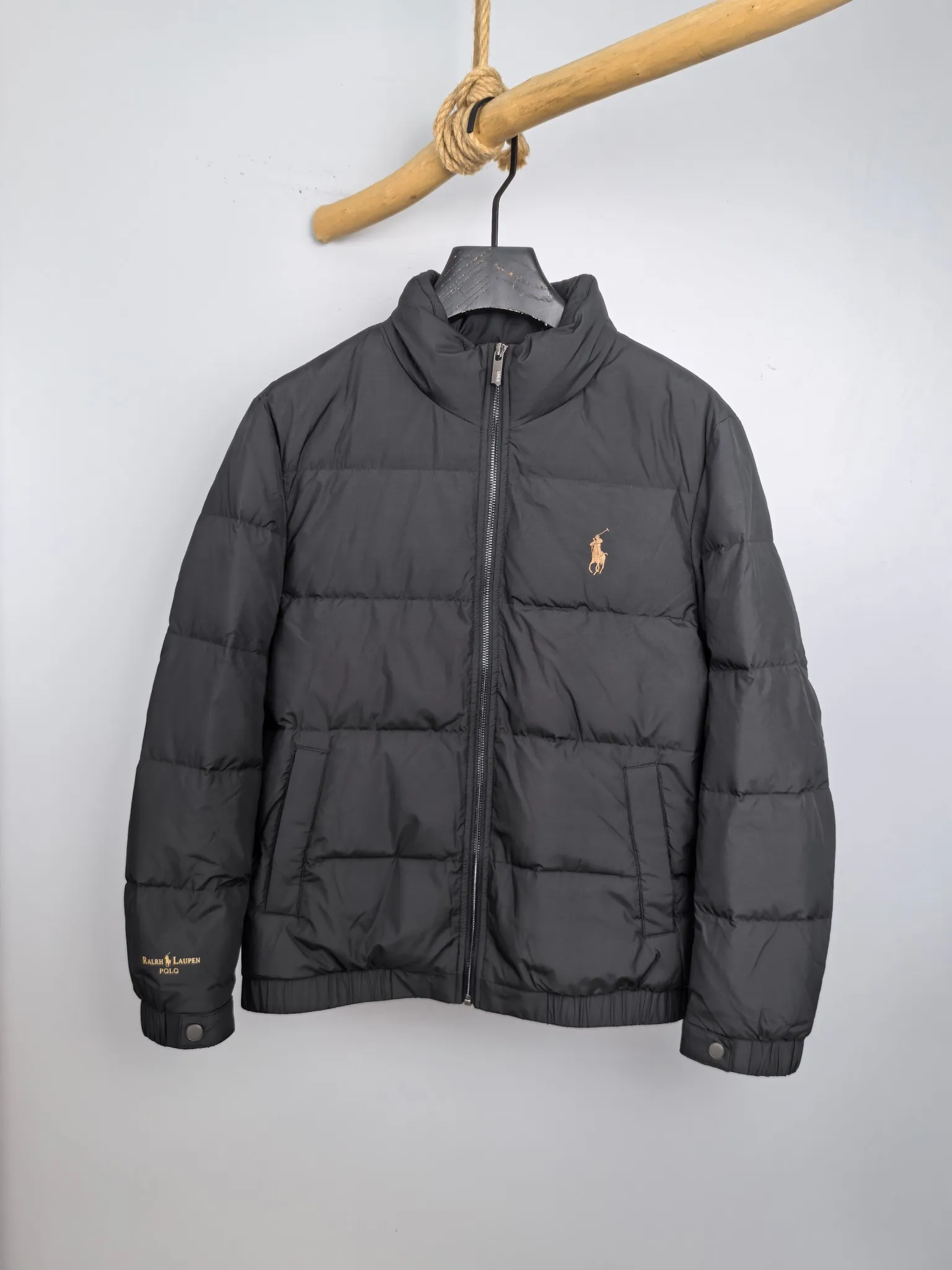 P960 POLO Paul's 2025 winter latest model, available at the counter simultaneously, original order, popular fashionable casual hooded down jacket, imported original fabric, unique design, original hardware accessories decoration, simple and fashionable, handsome upper body, complete three labels, size: M-3XL